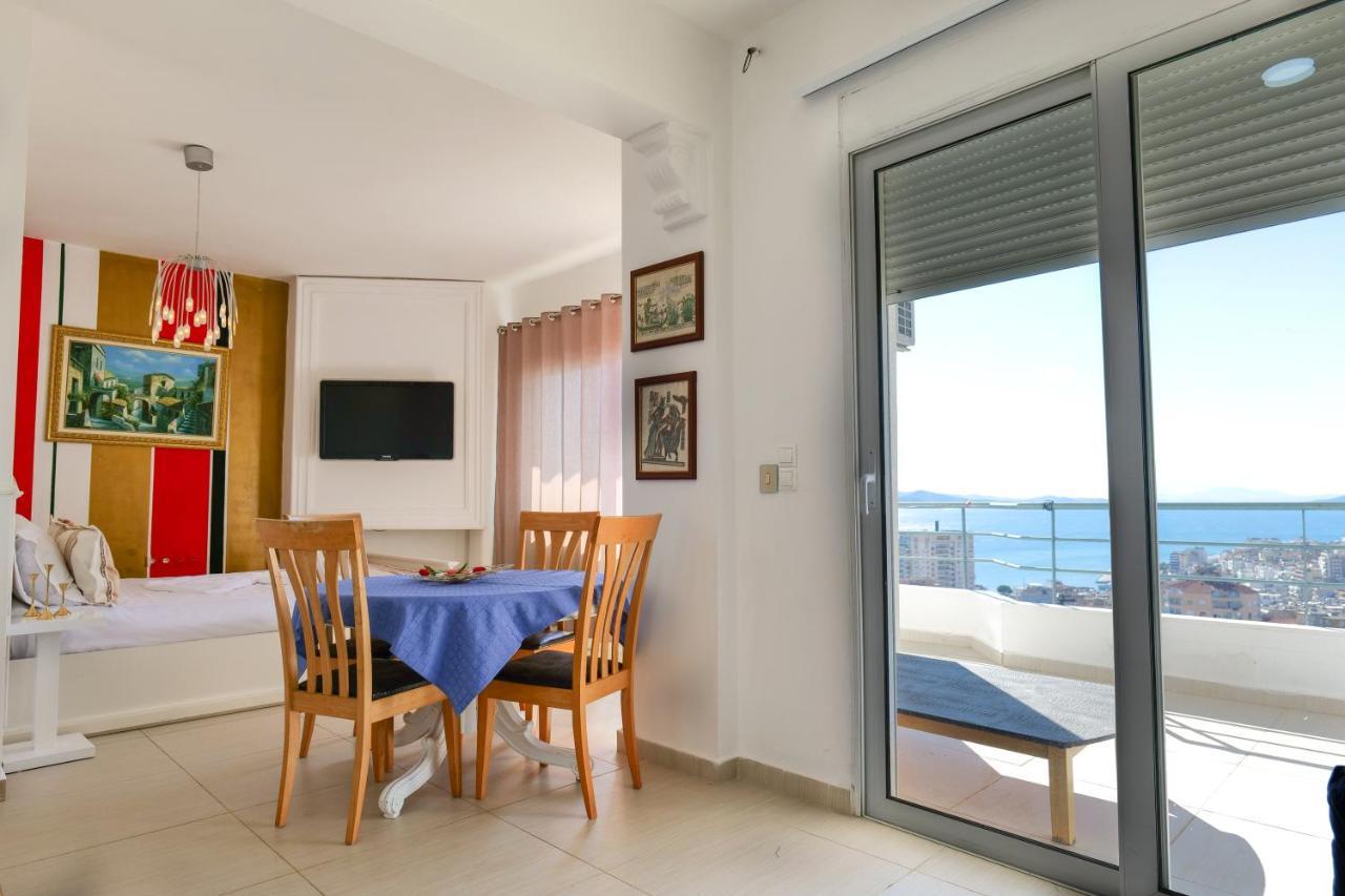 Hotel Leon Sarande Bagian luar foto