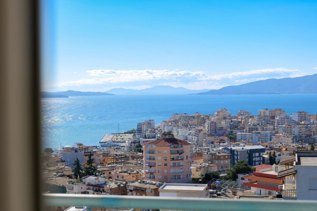 Hotel Leon Sarande Bagian luar foto