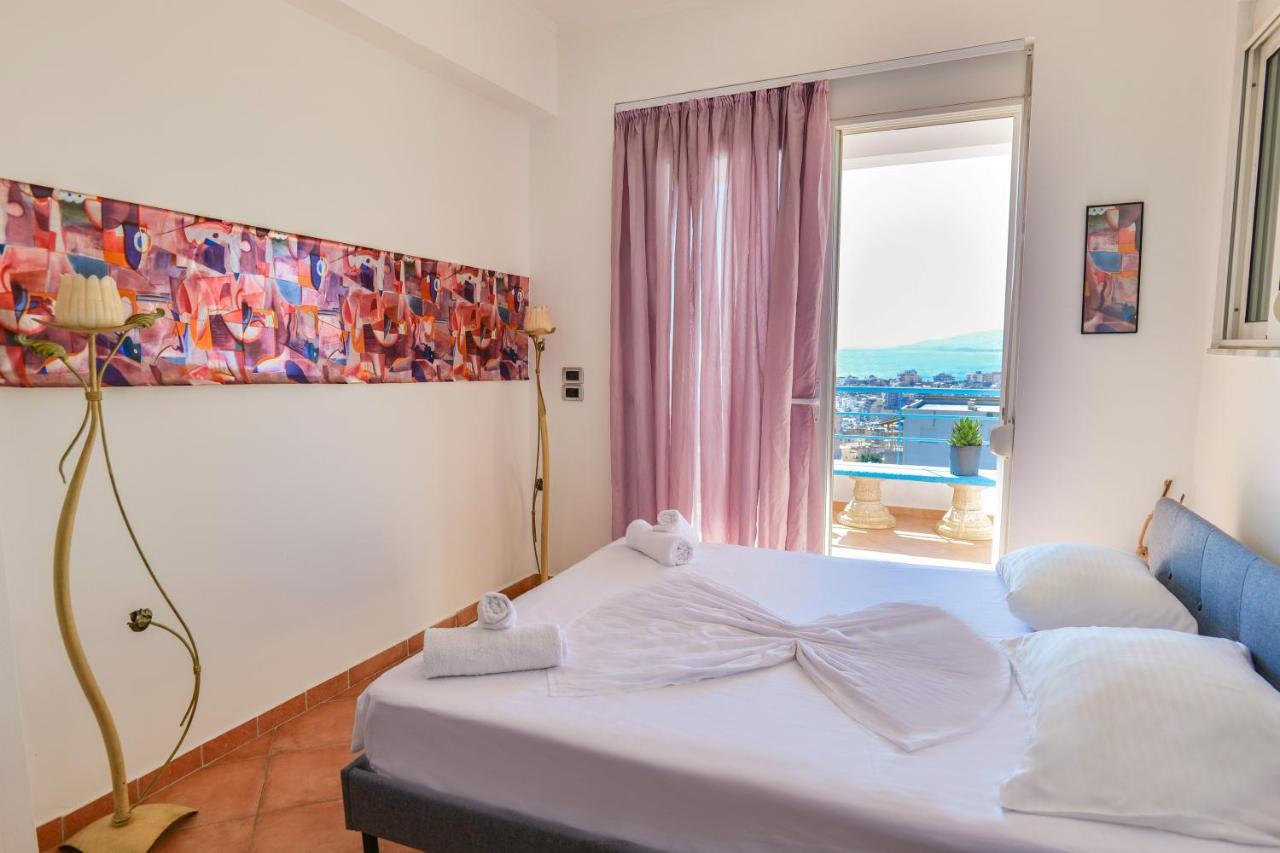 Hotel Leon Sarande Bagian luar foto